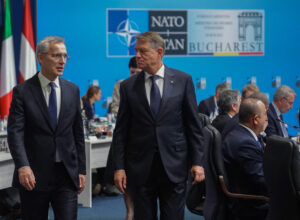 Klaus Iohannis Jens Stoltenberg Nato