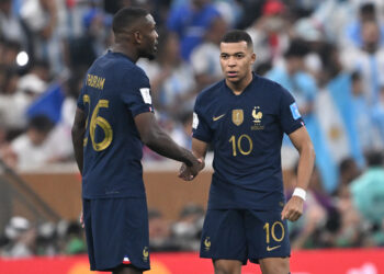 Kylian Mbappe Marcus Thuram Francia