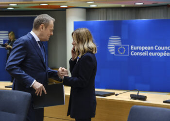 Giorgia Meloni Donald Tusk Italia Polonia