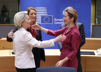 Kallas Metsola von der Leyen Istituzioni Ue