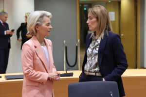 Roberta Metsola Ursula von der Leyen