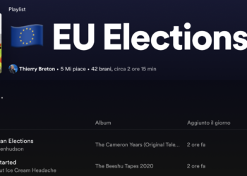 Playlist Spotify European Elections 2024