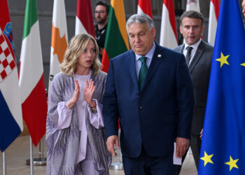 Giorgia Meloni Viktor Orbán Destra Europea