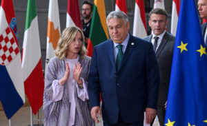 Giorgia Meloni Viktor Orbán Destra Europea