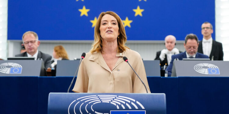 Roberta Metsola Parlamento Ue