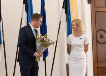 Kristen Michal Kaja Kallas Estonia