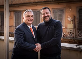 Viktor Orban Matteo Salvini Patrioti per l'Europa