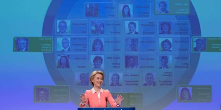 Collegio von der Leyen candidati commissari