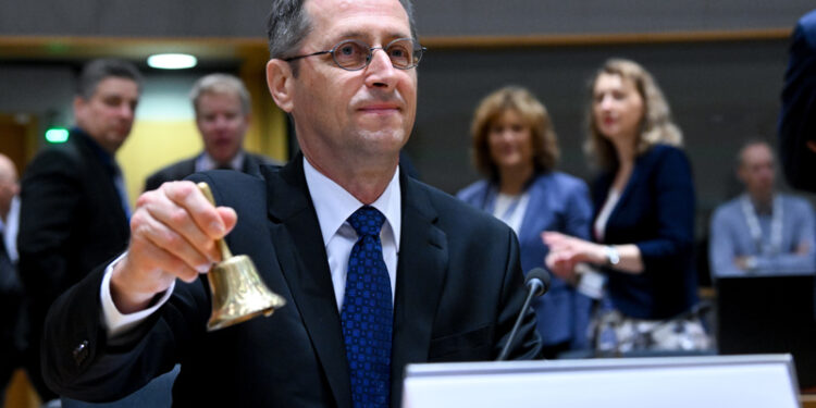 Mihaly Varga, presidente di turno del consiglio Ecofin, dà inizio ai lavori. Tutti i partner contro di lui [Bruxelles, 16 luglio 2024. Foto: European council]