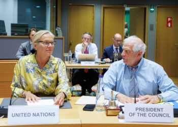 Un momento della riunione informale del consiglio Affari esteri [Bruxelles, 29 agosto 2024. Foto: European Council]