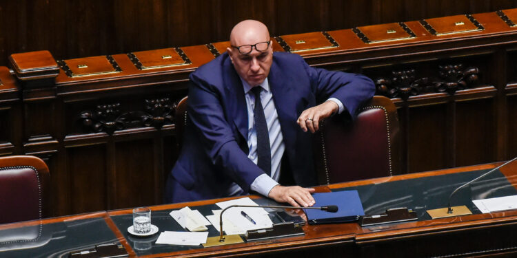 Il ministro della Difesa Guido Crosetto (foto: Sara Minelli via Imagoeconomica)