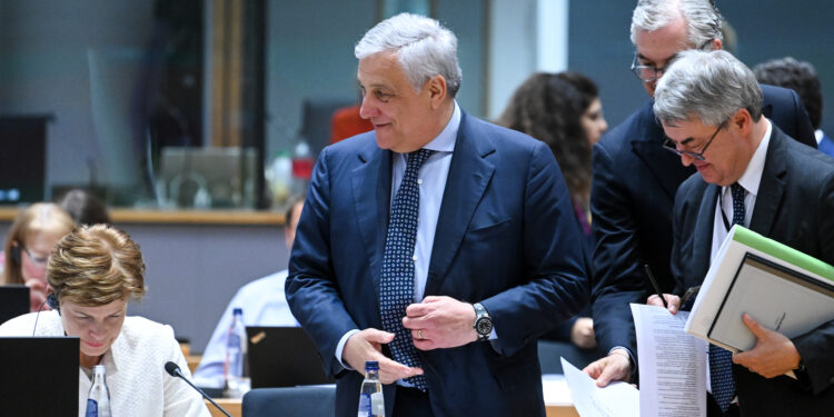 Il vicepremier e ministro agli Affari esteri italiano, Antonio Tajani (foto: European Union)