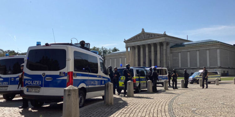 Operazione odierna polizia Monaco, Foto: Pauline Courtet/AFP