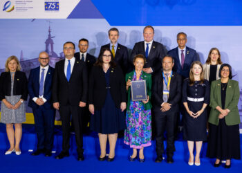 Foto di gruppo al Consiglio d'Europa, 5/09/24