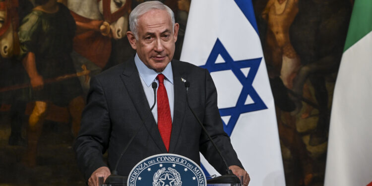 Il primo ministro israeliano, Benjamin Netanyahu (foto: Carlo Lannutti via Imagoeconomica)