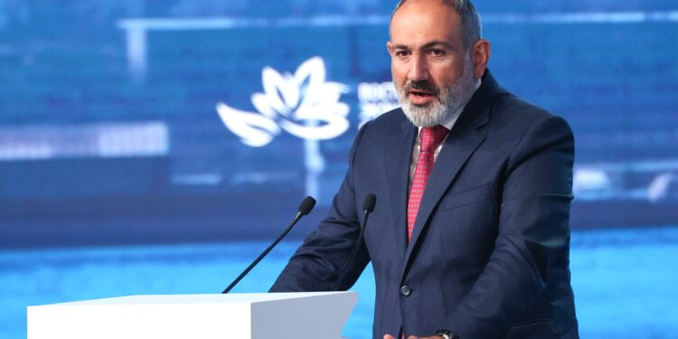 ARMENIA'S PRIME MINISTER NIKOL PASHINYAN