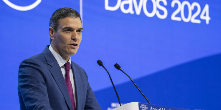 Il premier spagnolo Pedro Sánchez (foto: Faruk Pinjo via Imagoeconomica)