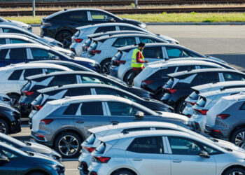 Automobili tedesche. Credit: Jens Schlueter/AFP