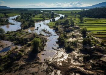 Campagna alluvionata [Foto: imagoeconomica]