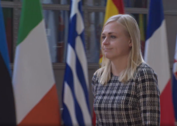 La ministra degli Esteri della Finlandia, Elina Valtonen [Bruxelles, 18 novembre 2024]